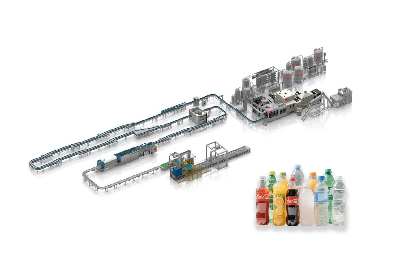 Packs & bottle conveyors